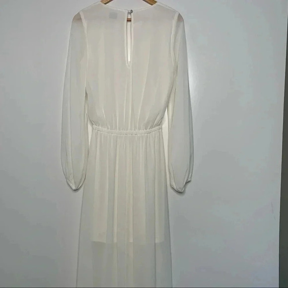 Show Me Your MuMu White Jocelyn Maxi Dress Size Small - Picture 7 of 12